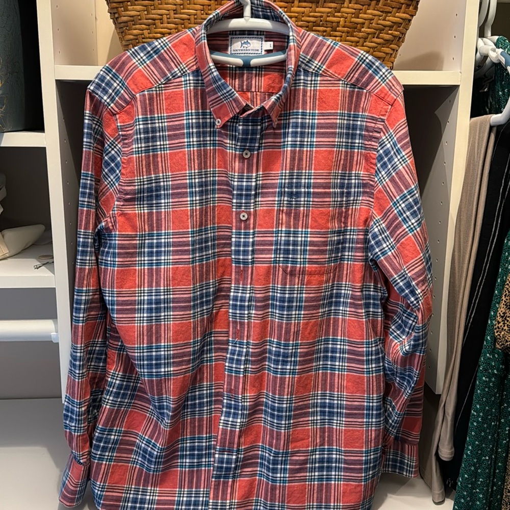 Southern Tide Classic Fit LS Shirt